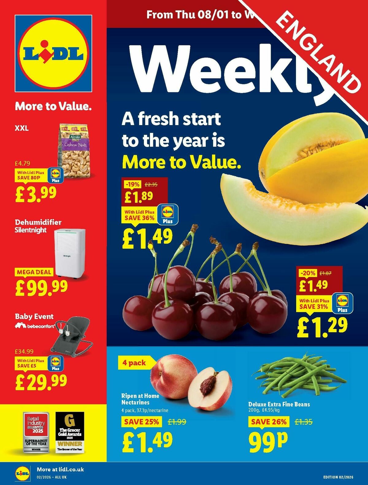 LIDL Offers from 8 January