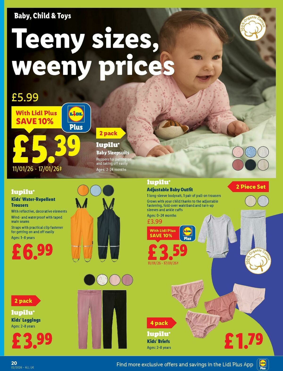 LIDL Offers from 8 January