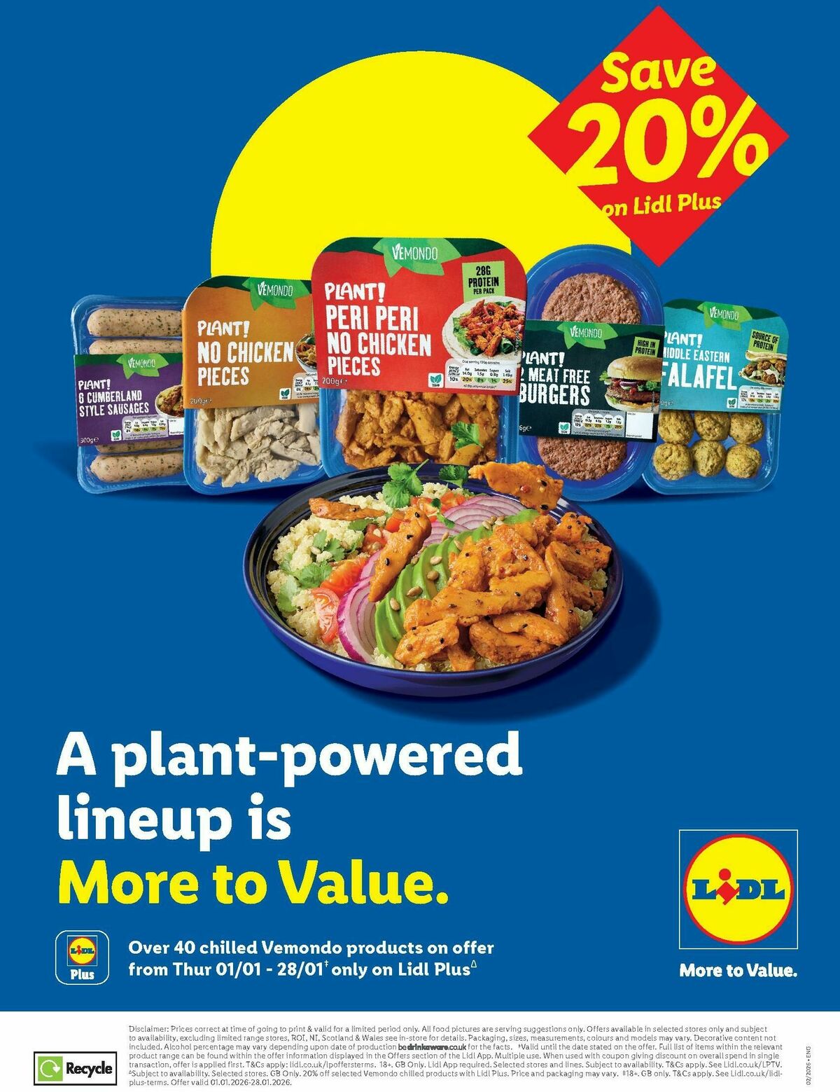 LIDL Offers from 8 January
