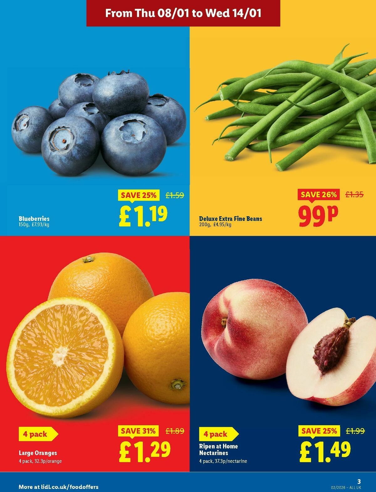 LIDL Offers from 8 January