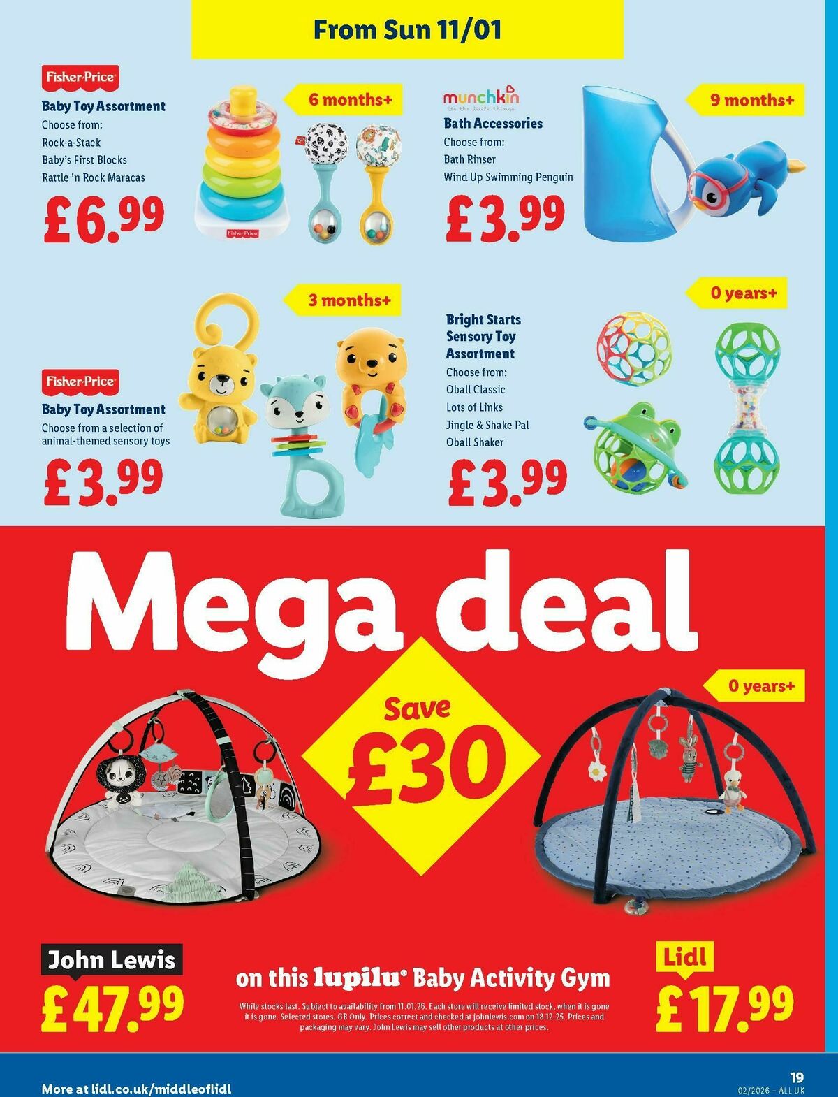 LIDL Wales Offers from 8 January