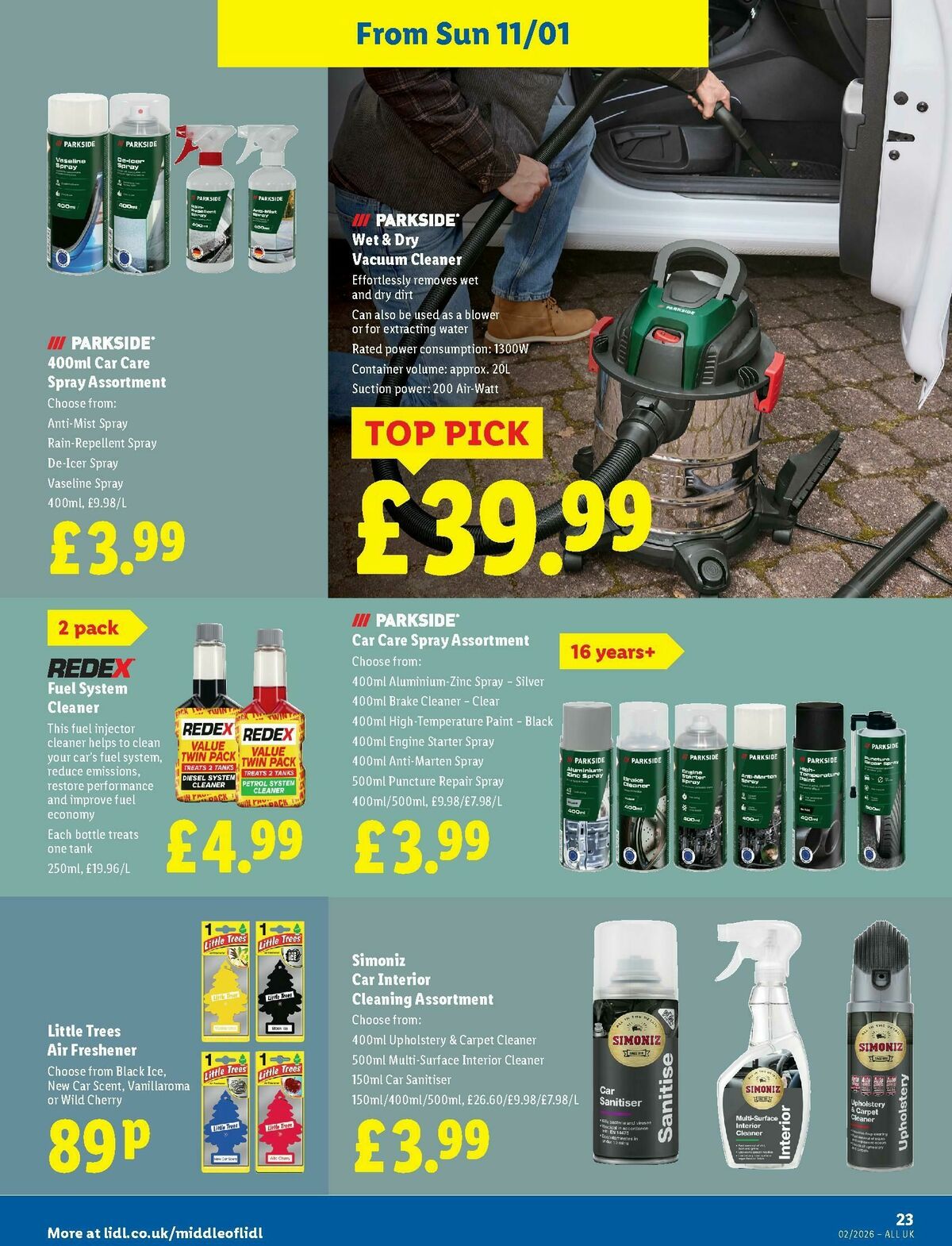 LIDL Wales Offers from 8 January