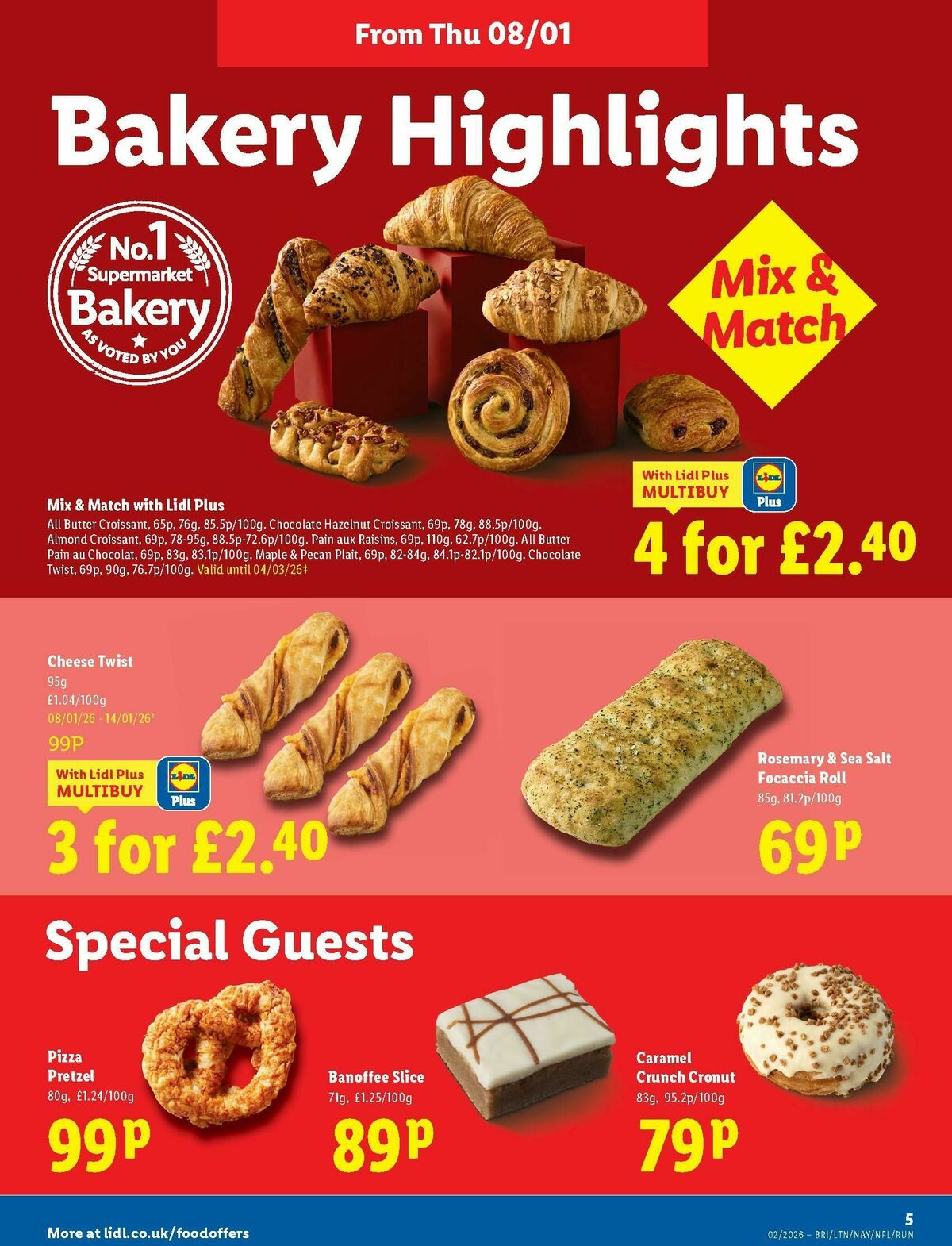 LIDL Wales Offers from 8 January