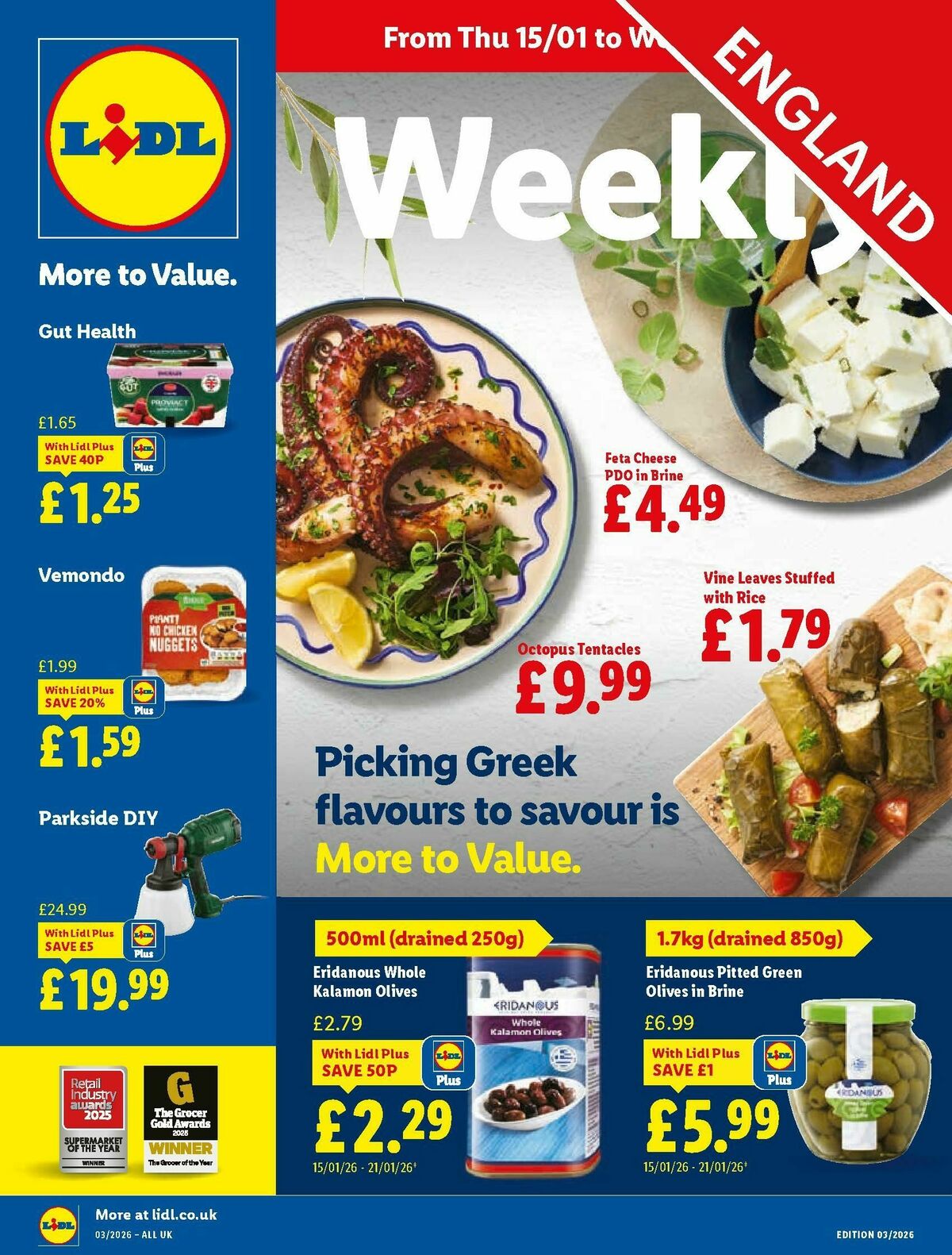 LIDL Offers from 15 January