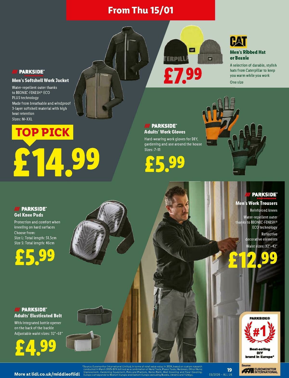 LIDL Offers from 15 January