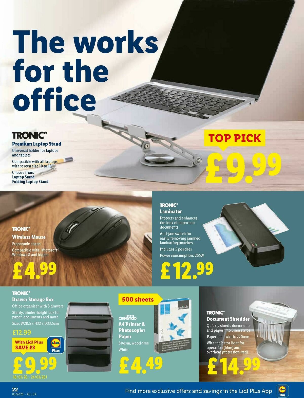 LIDL Offers from 15 January