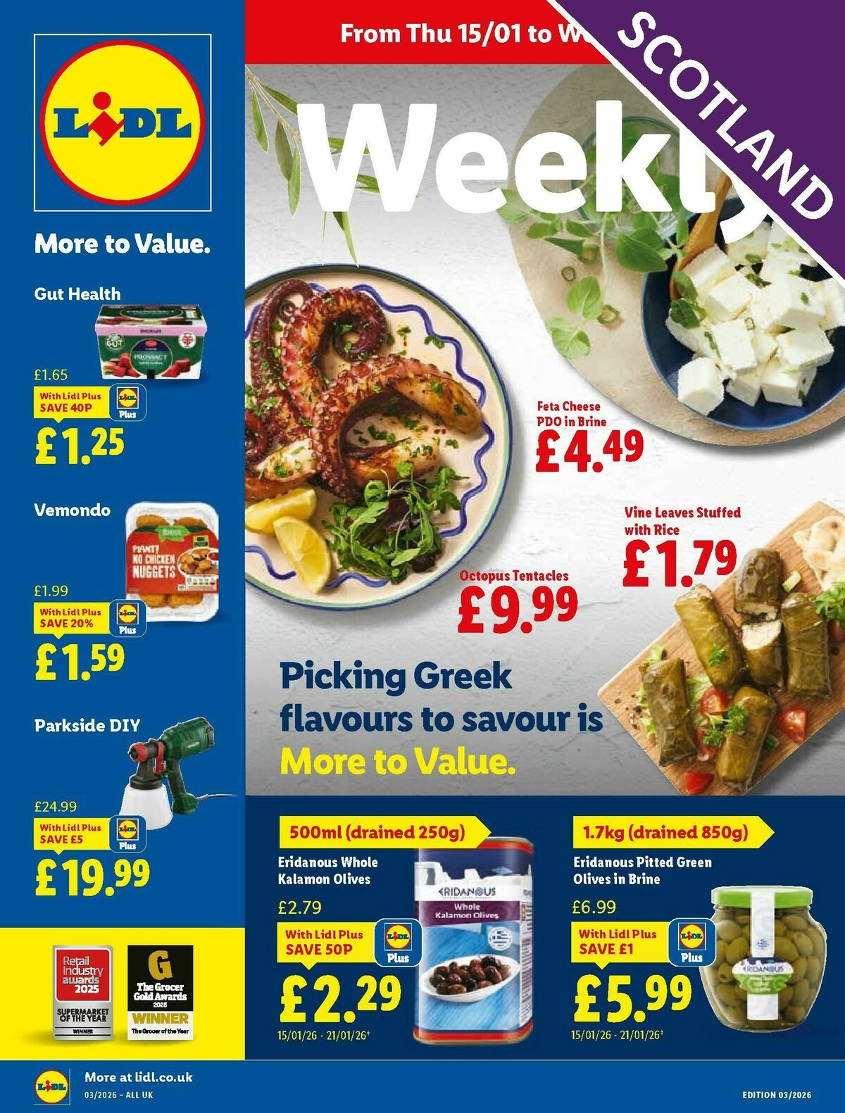 LIDL Scotland Offers from 15 January