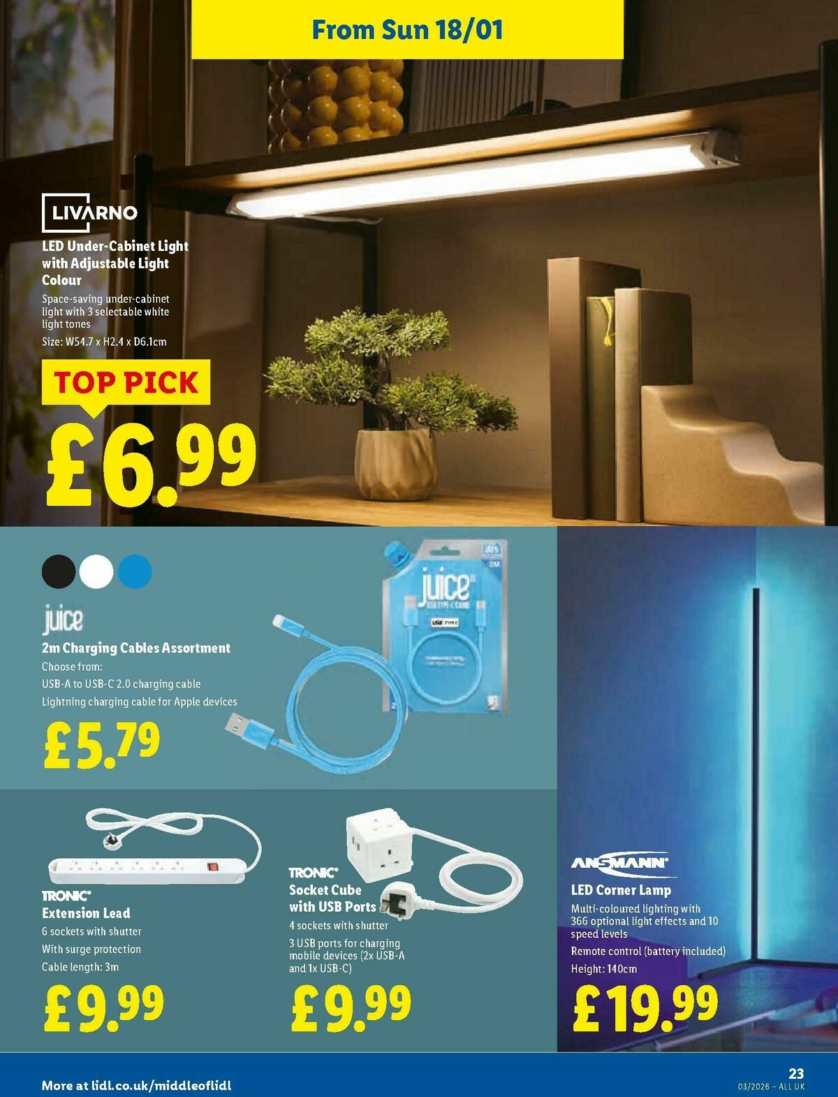 LIDL Scotland Offers from 15 January