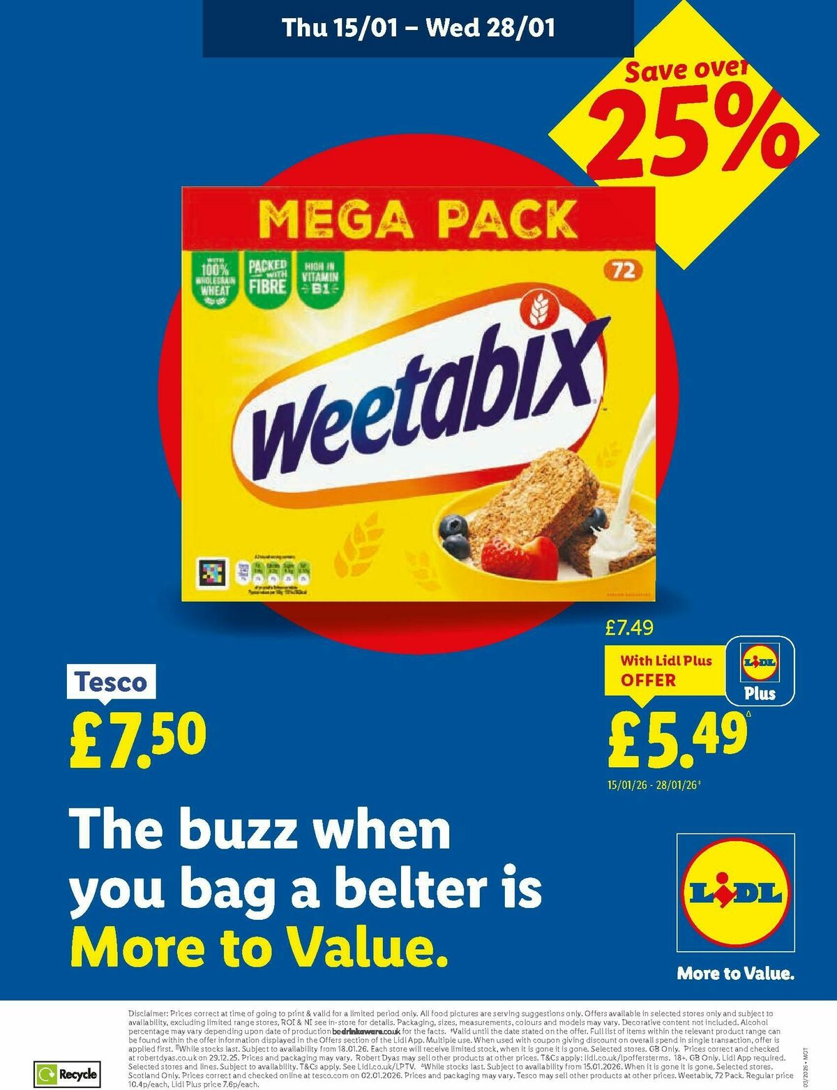 LIDL Scotland Offers from 15 January