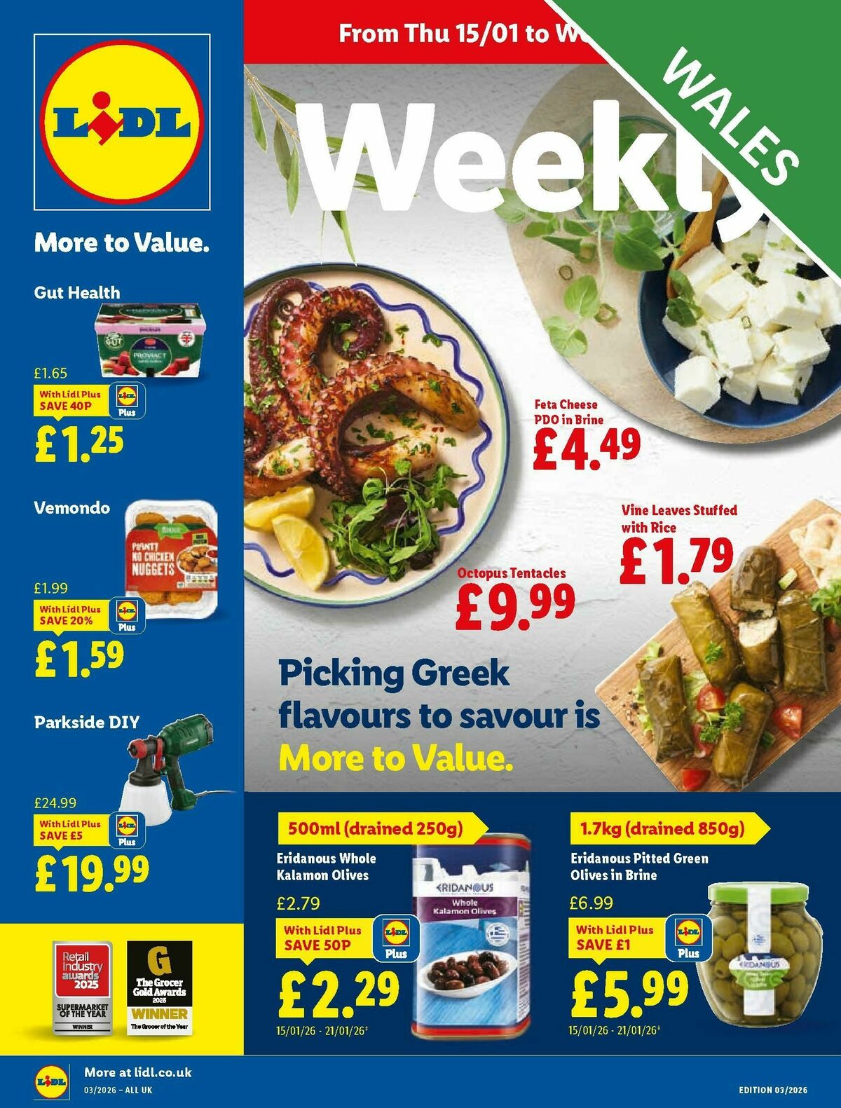LIDL Wales Offers from 15 January