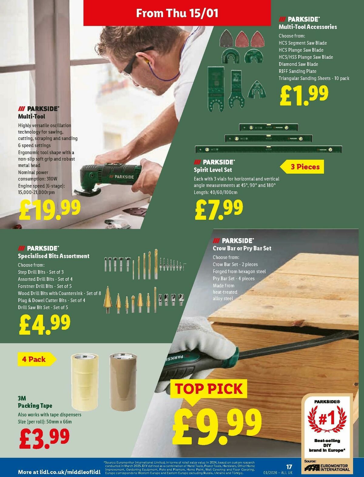 LIDL Wales Offers from 15 January