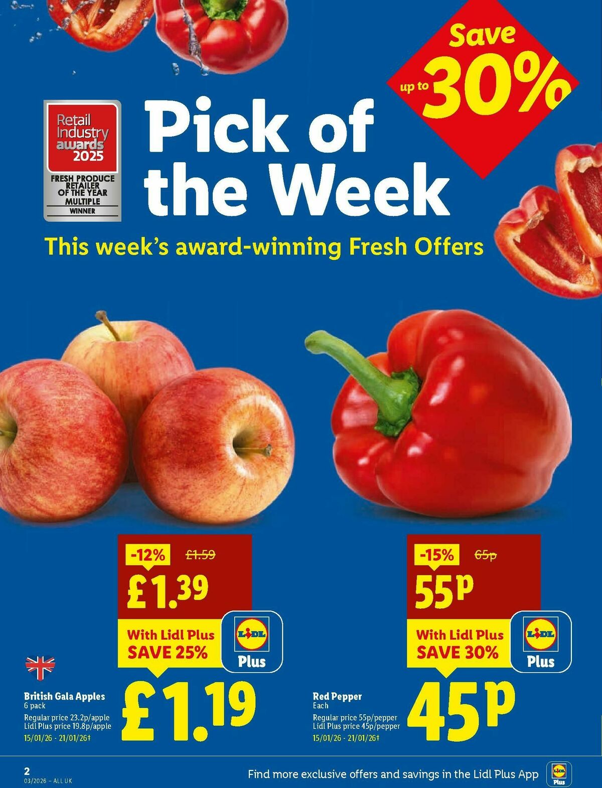 LIDL Wales Offers from 15 January