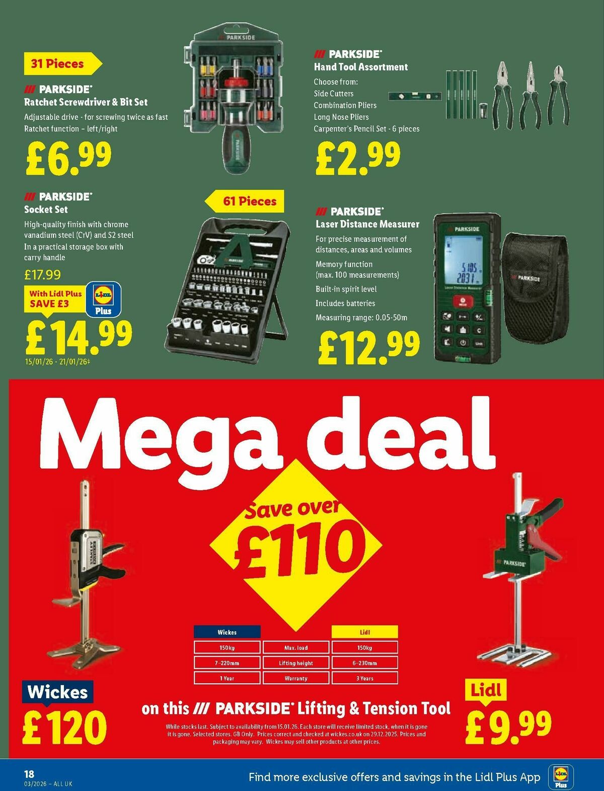 LIDL Wales Offers from 15 January