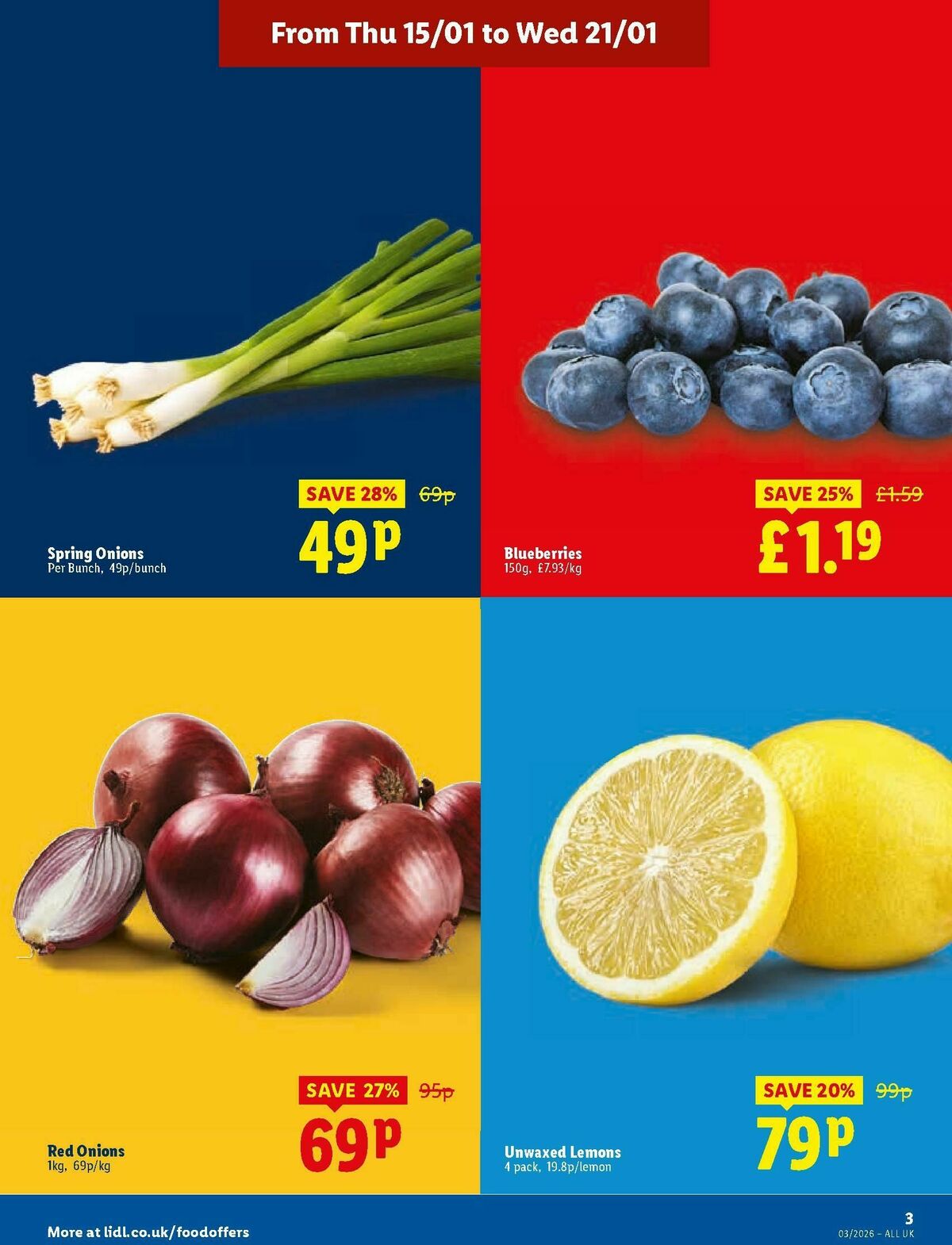 LIDL Wales Offers from 15 January