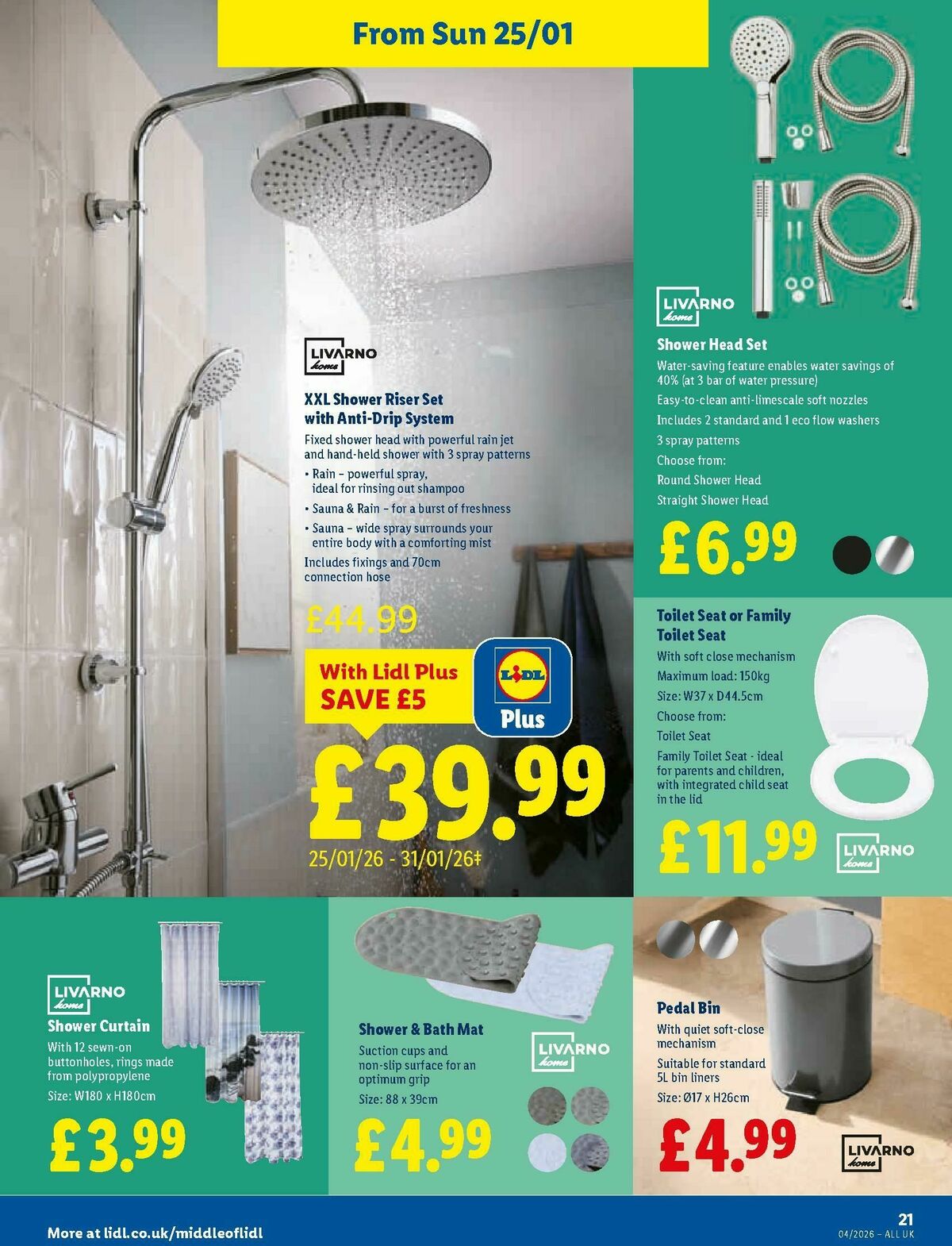 LIDL Offers from 22 January