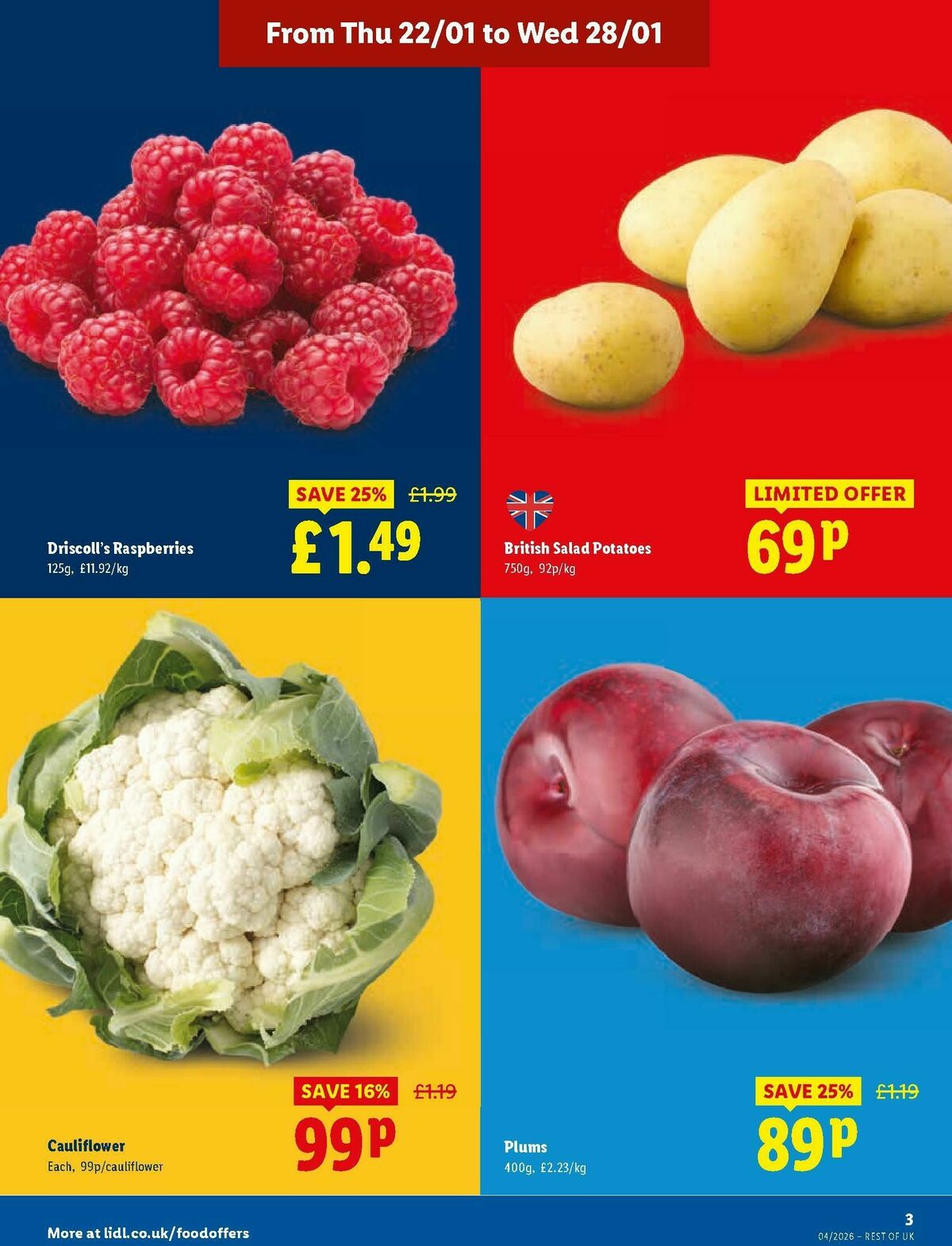 LIDL Offers from 22 January