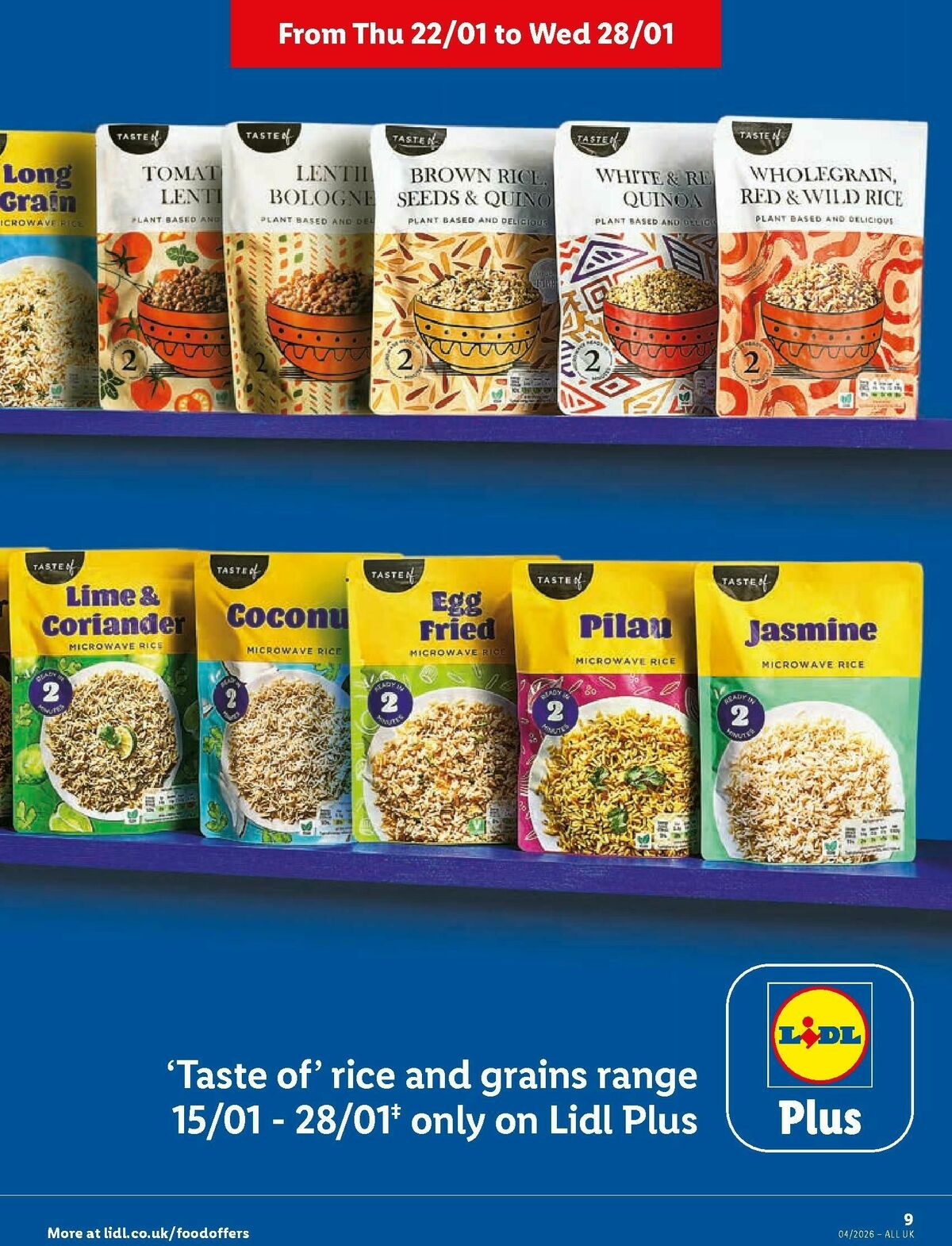 LIDL Scotland Offers from 22 January