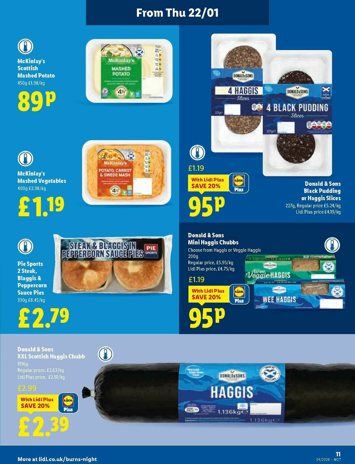 LIDL Scotland Offers from 22 January