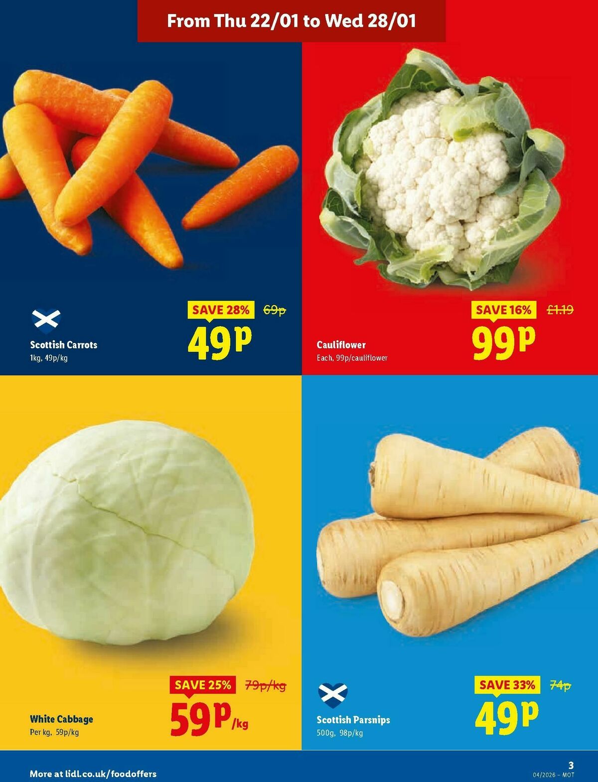 LIDL Scotland Offers from 22 January