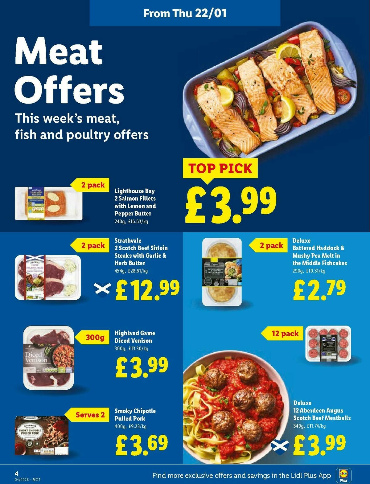 LIDL Scotland Offers from 22 January