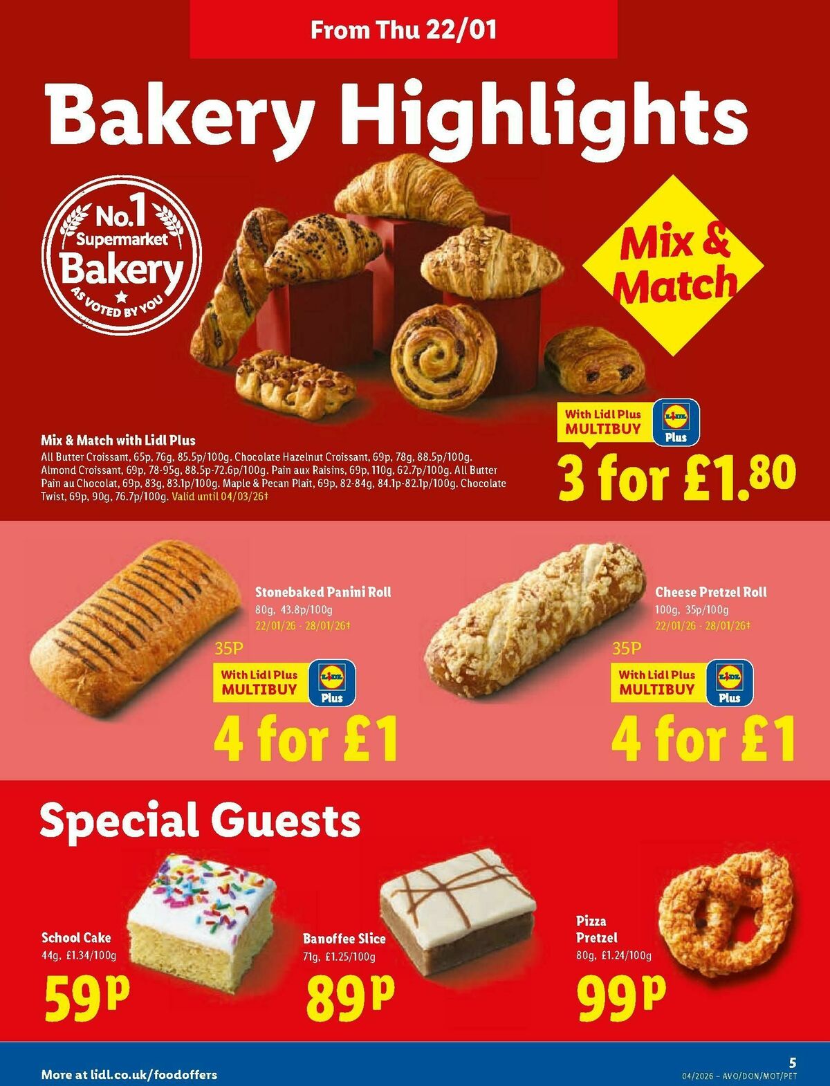 LIDL Scotland Offers from 22 January