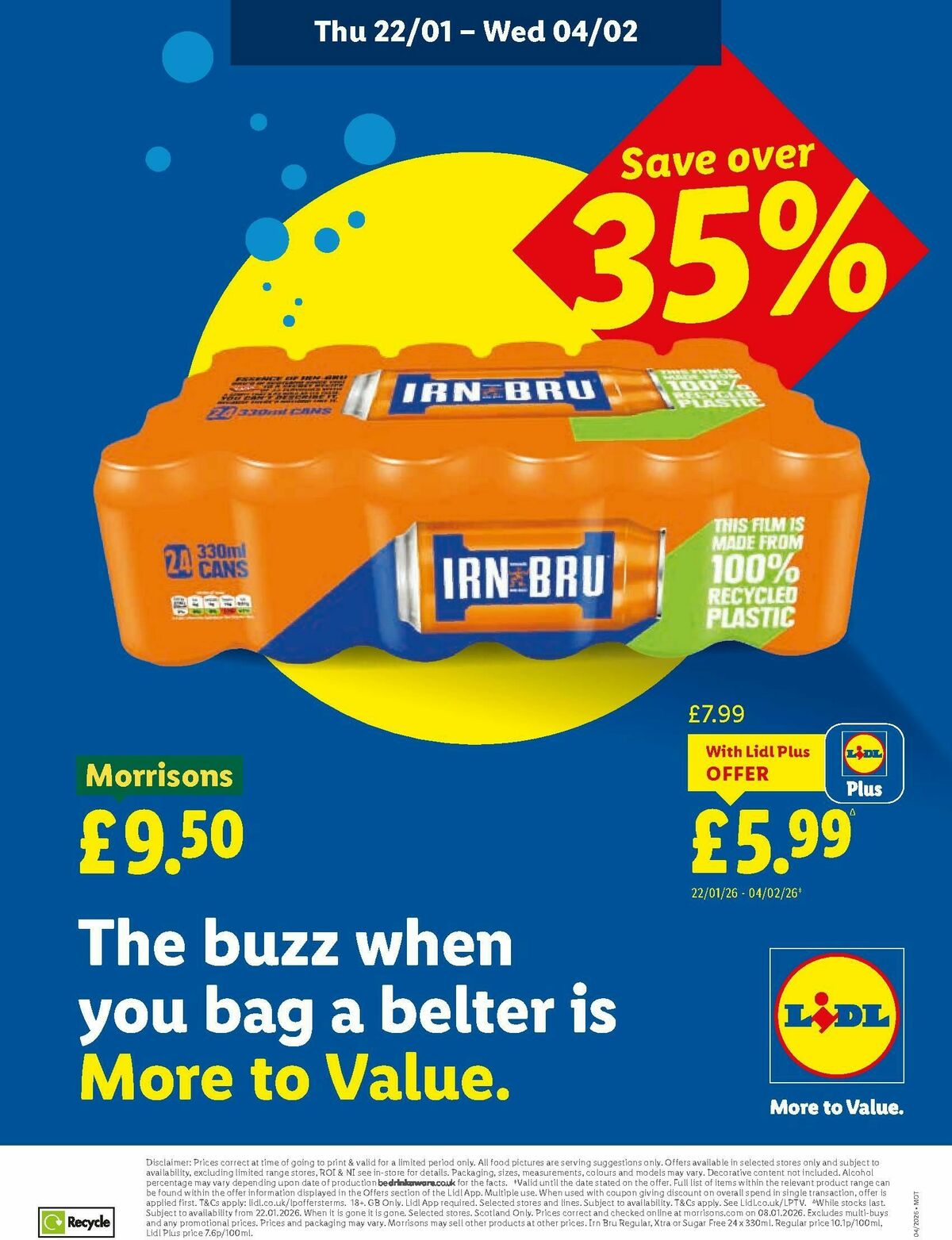 LIDL Scotland Offers from 22 January