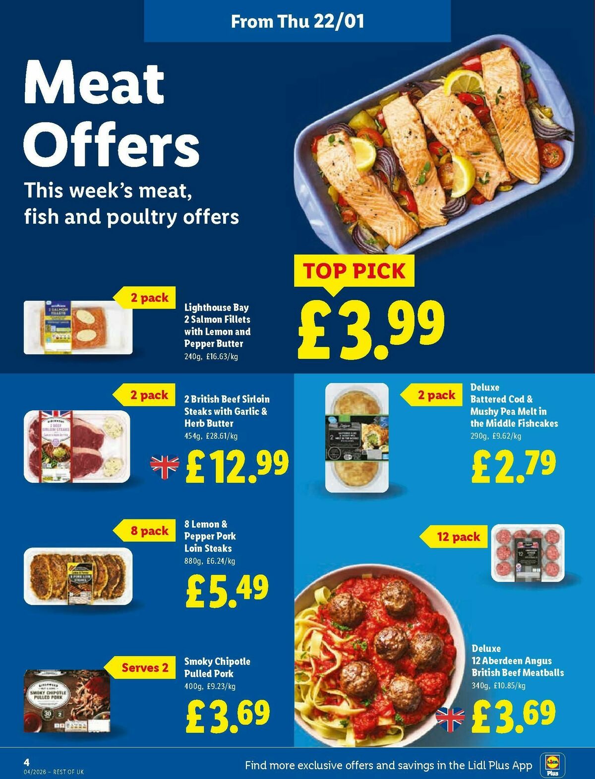 LIDL Wales Offers from 22 January