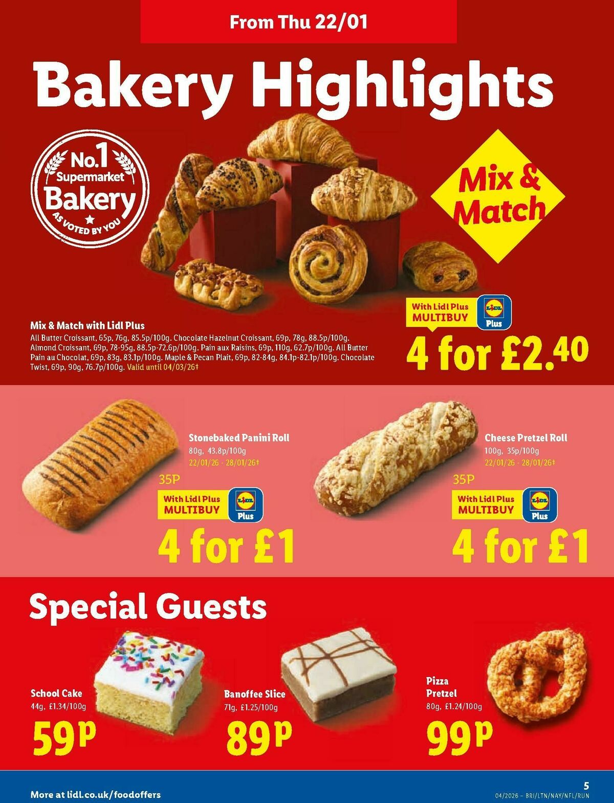 LIDL Wales Offers from 22 January