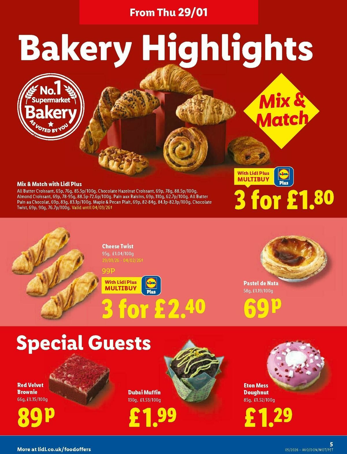 LIDL Scotland Offers from 29 January