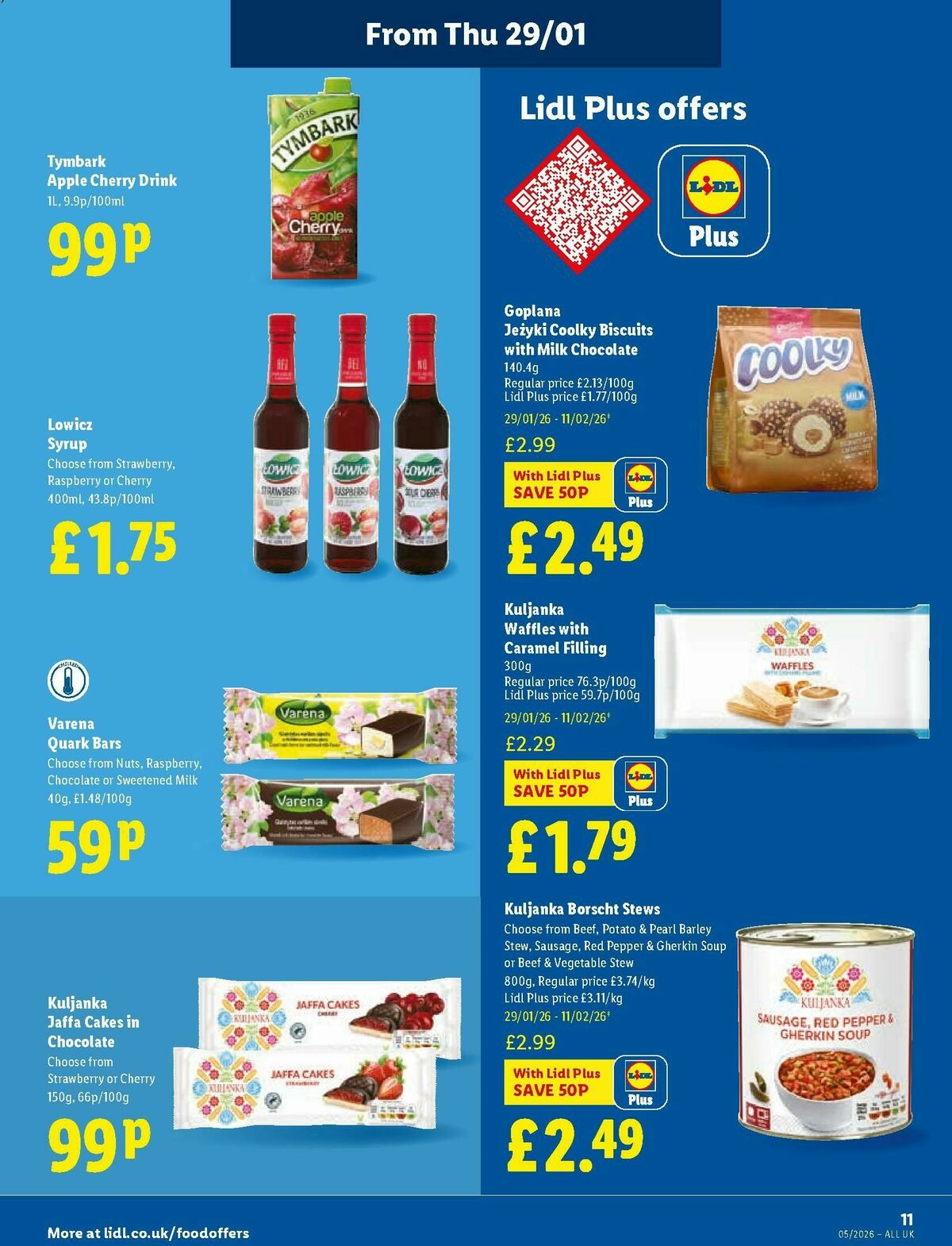 LIDL Wales Offers from 29 January