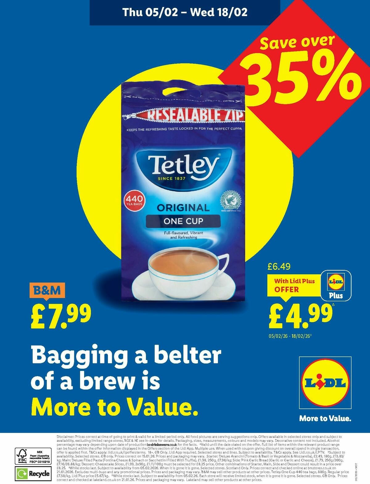 LIDL Scotland Offers from 5 February