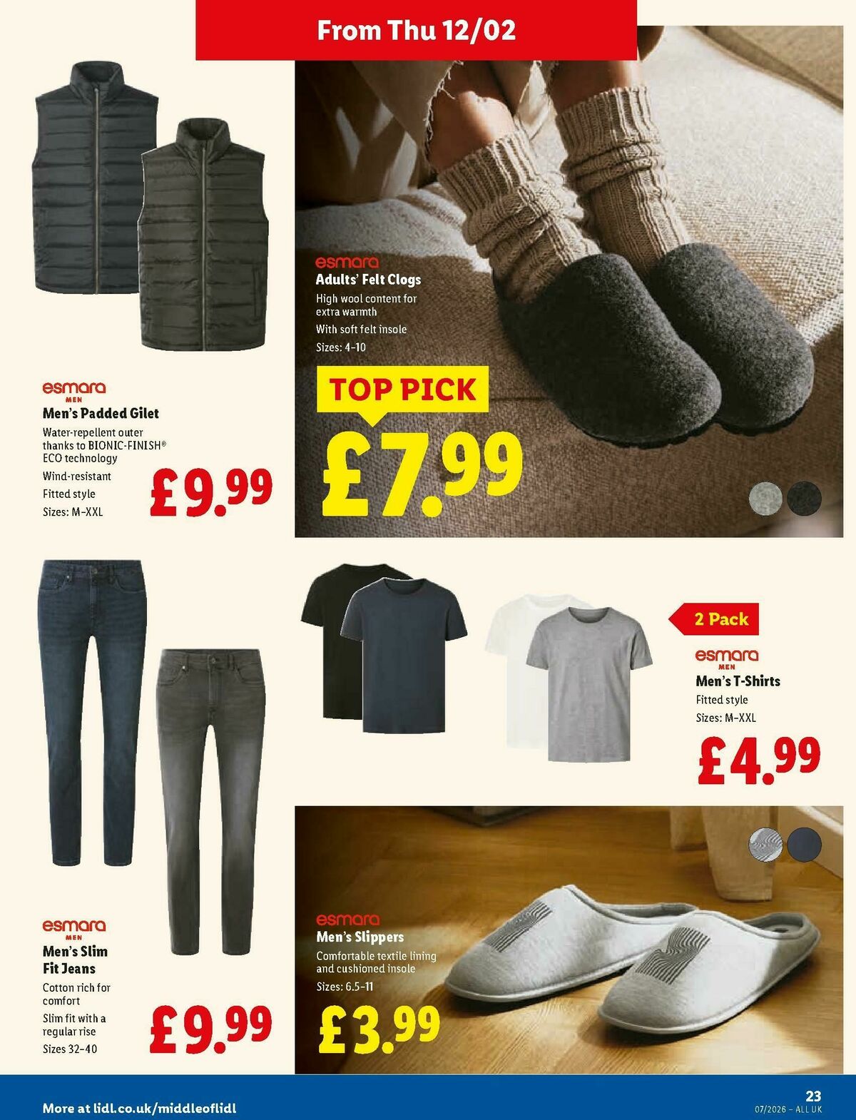 LIDL Offers from 12 February