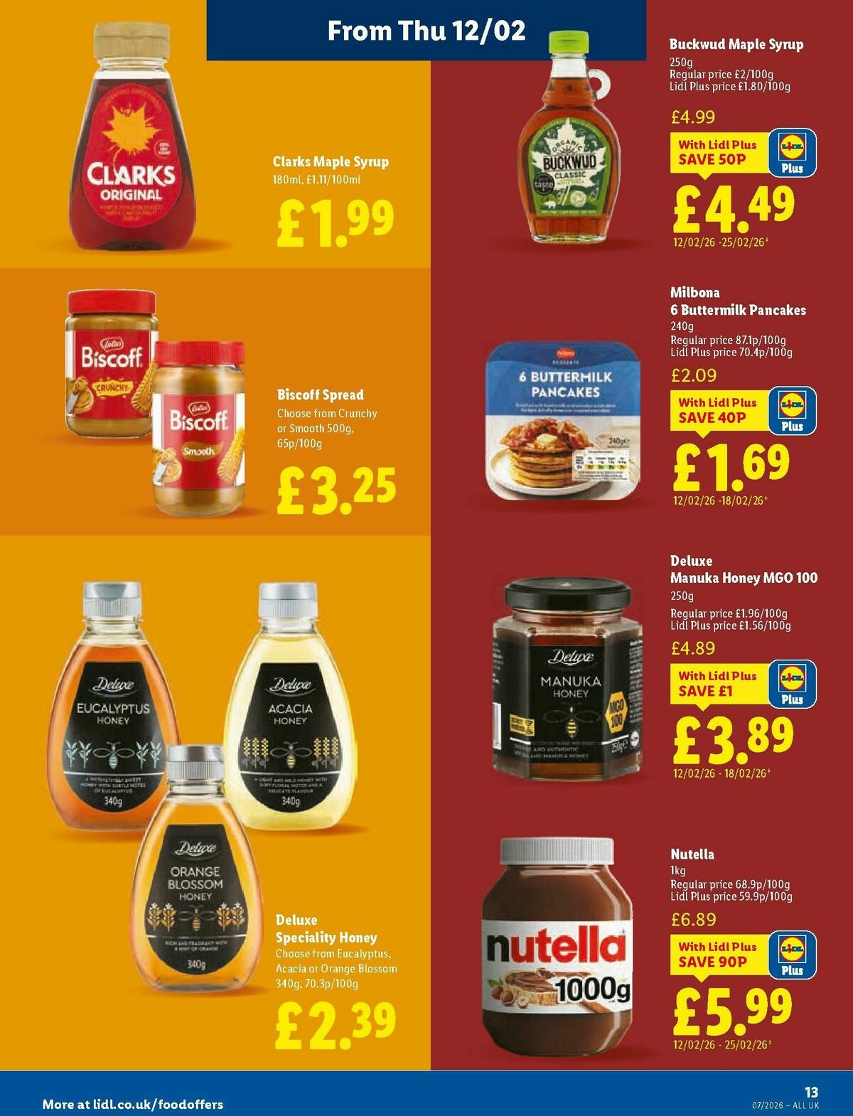 LIDL Wales Offers from 12 February