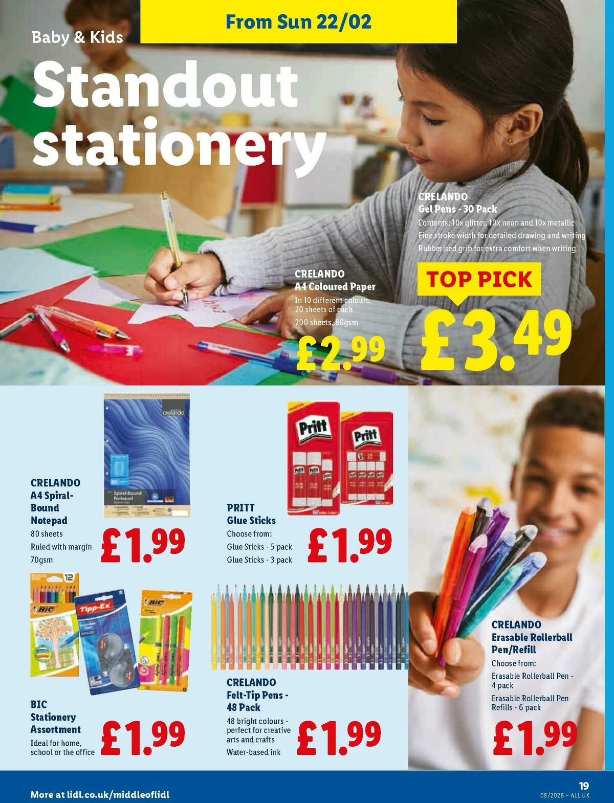 LIDL Wales Offers from 19 February