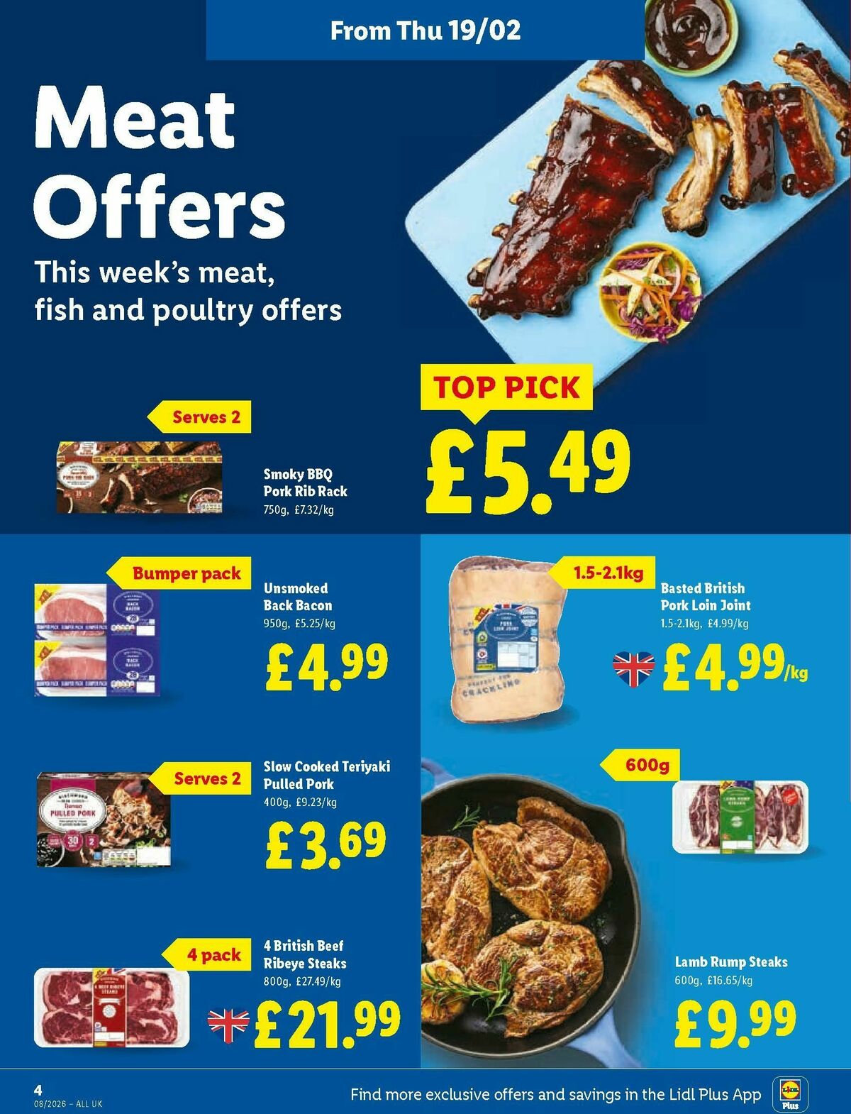 LIDL Wales Offers from 19 February