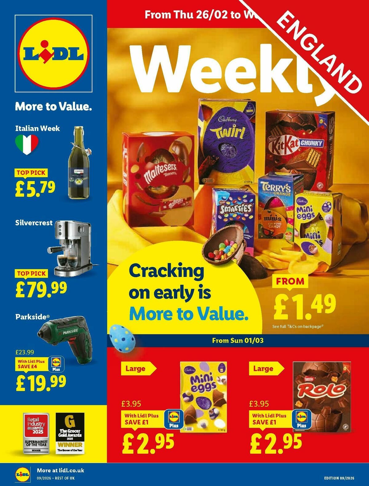 LIDL Offers from 26 February