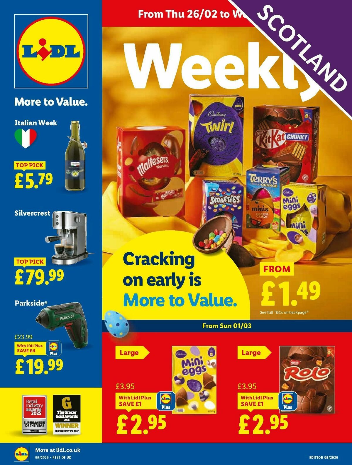 LIDL Scotland Offers from 26 February