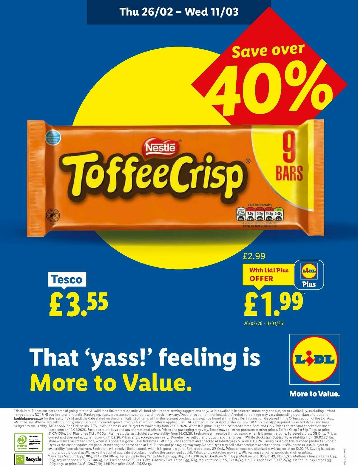 LIDL Scotland Offers from 26 February