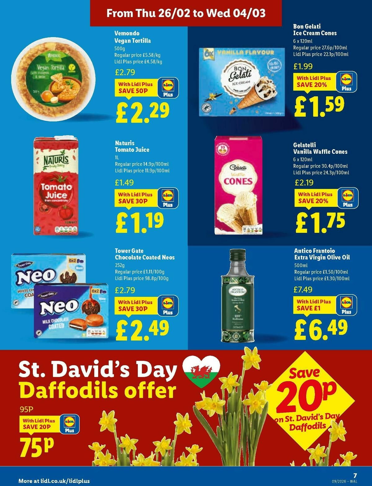 LIDL Wales Offers from 26 February