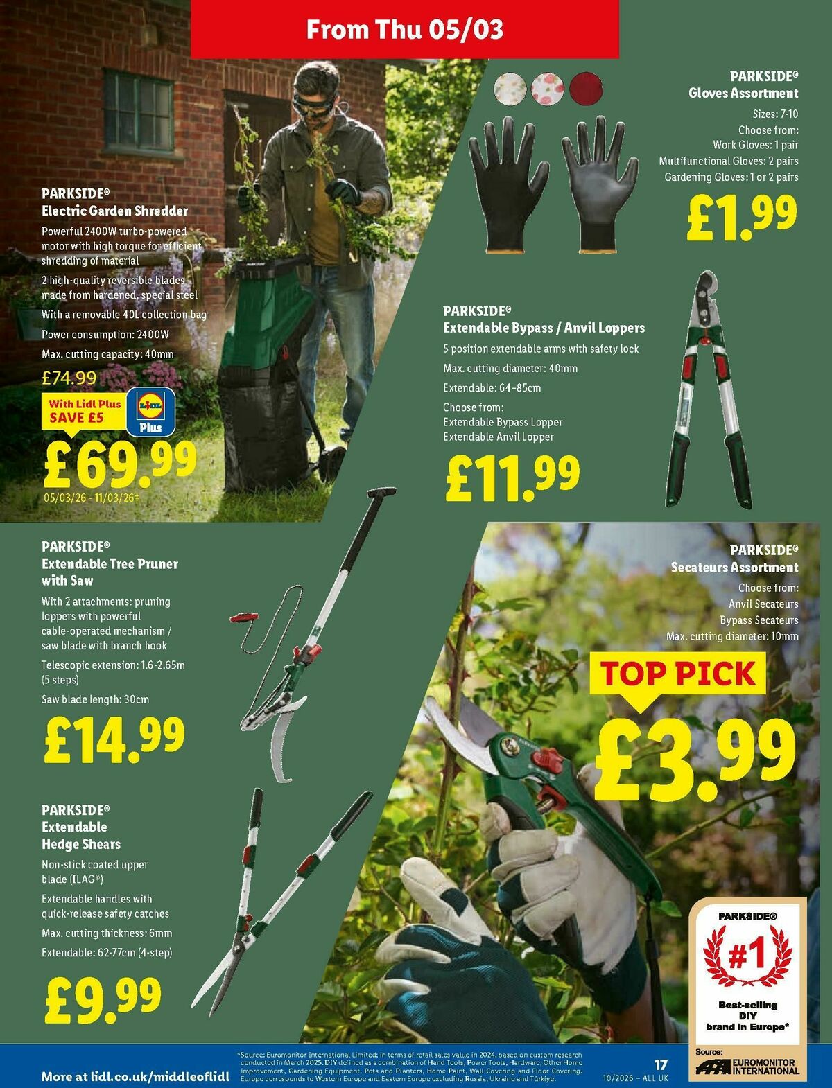 LIDL Offers from 5 March