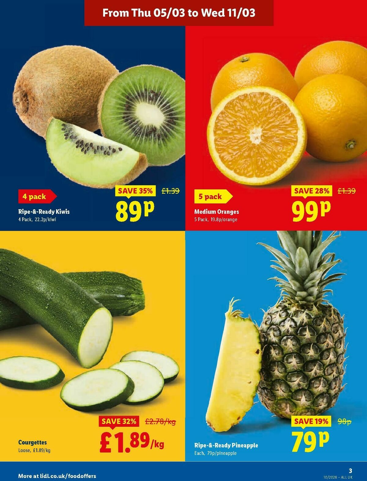 LIDL Scotland Offers from 5 March