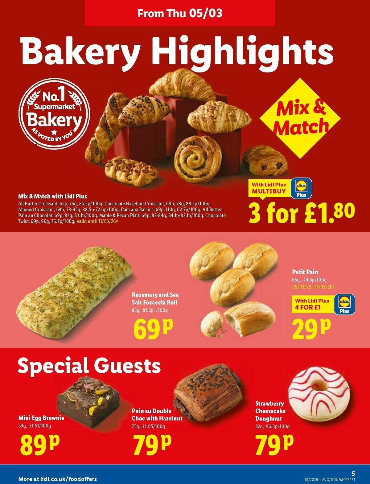 LIDL Scotland Offers from 5 March
