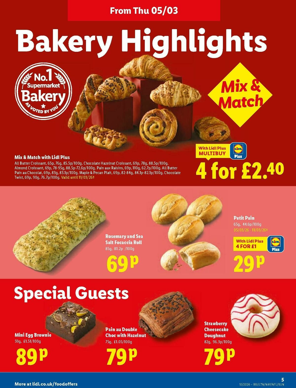 LIDL Wales Offers from 5 March