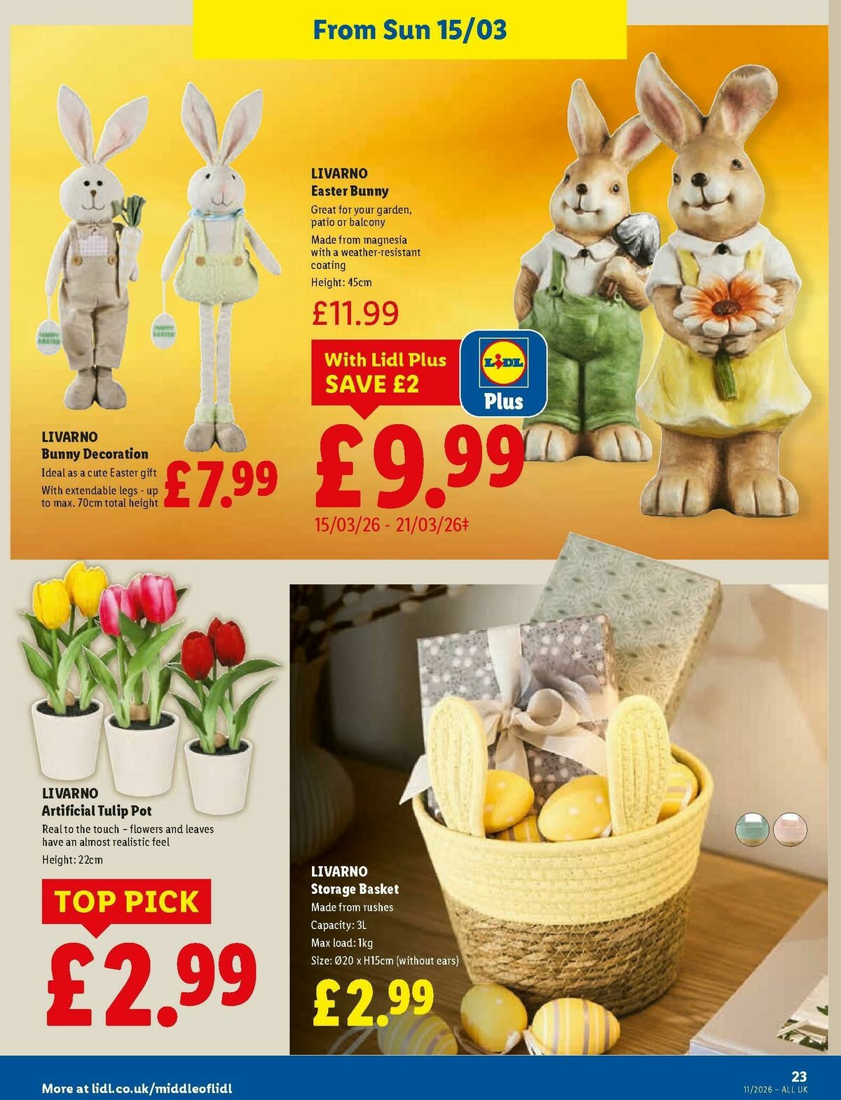 LIDL Offers from 12 March
