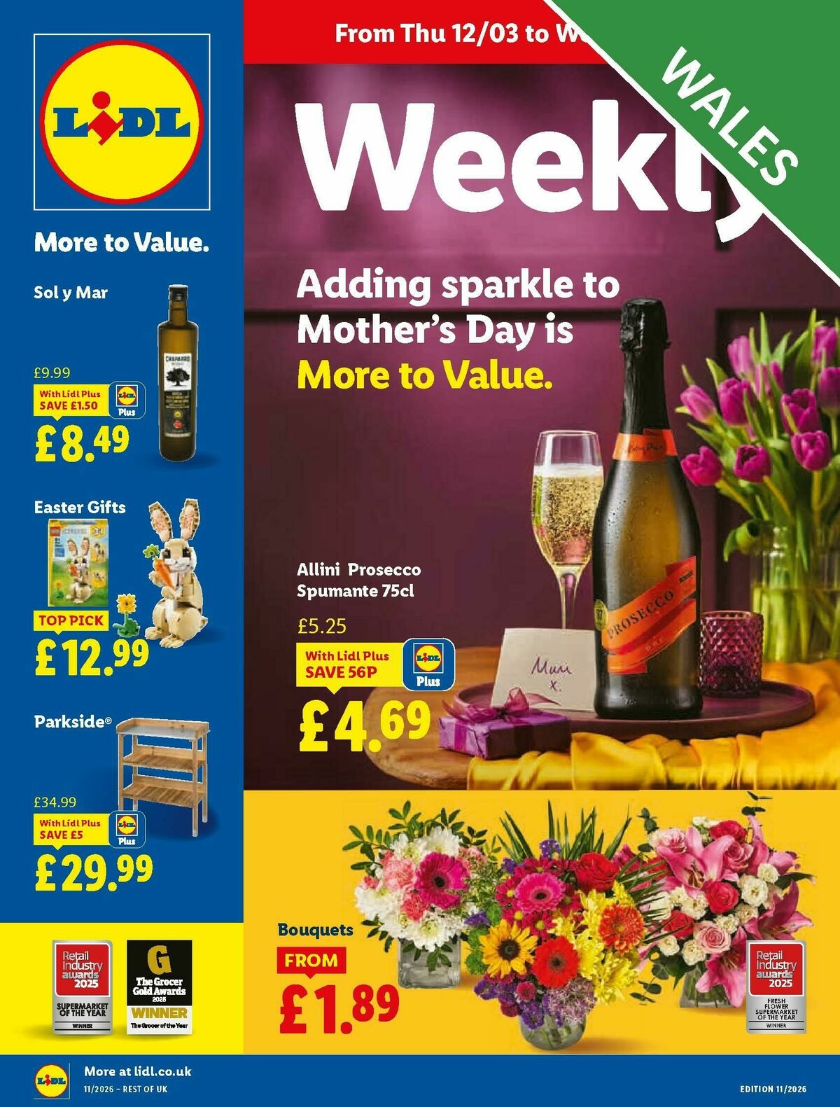 LIDL Wales Offers from 12 March