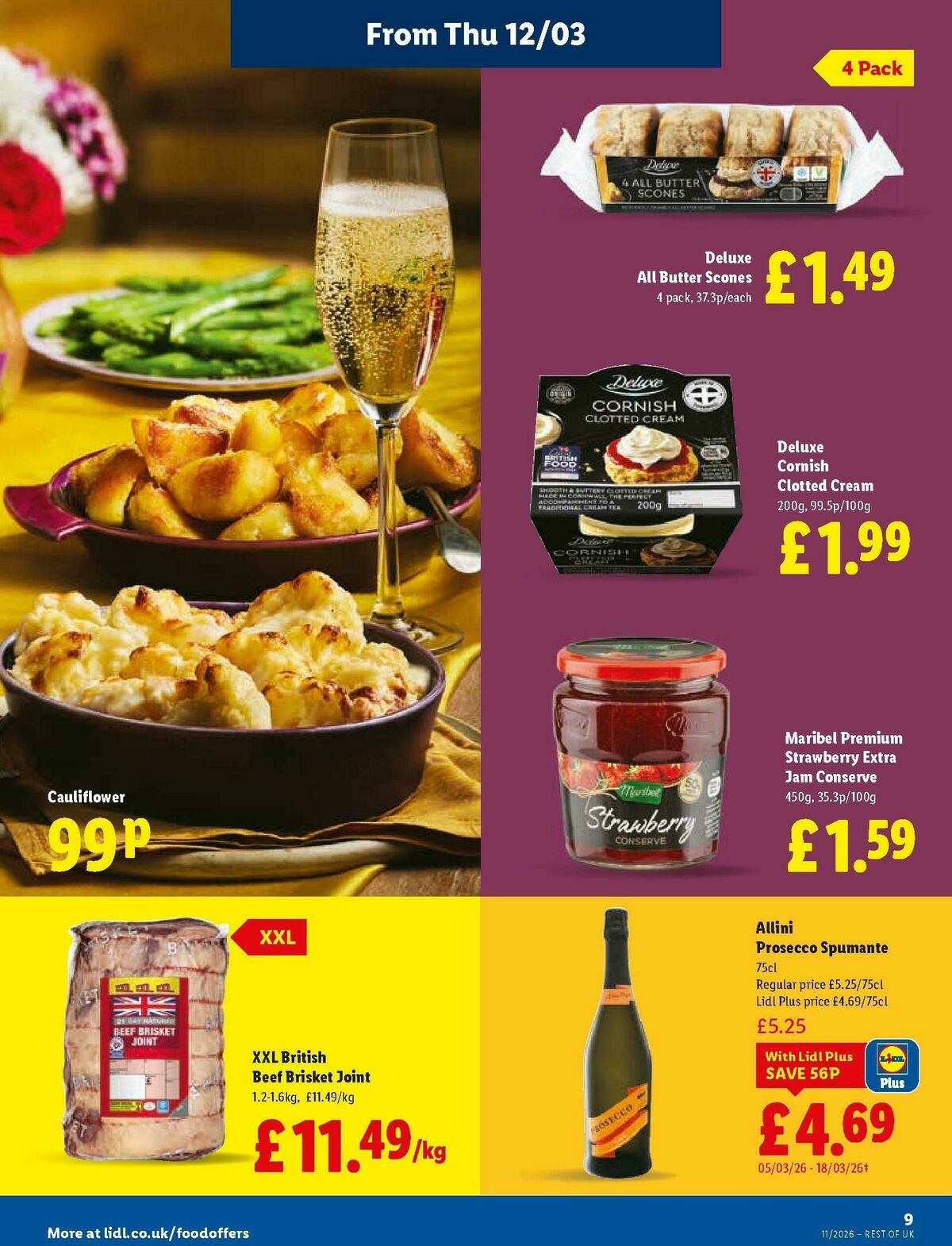 LIDL Wales Offers from 12 March