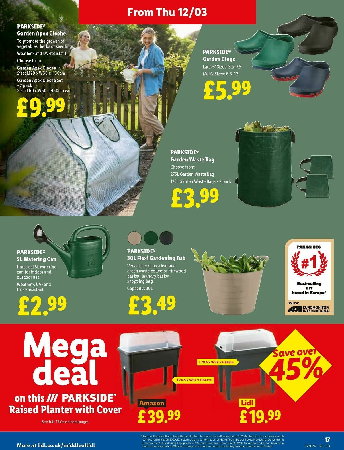 LIDL Wales Offers from 12 March