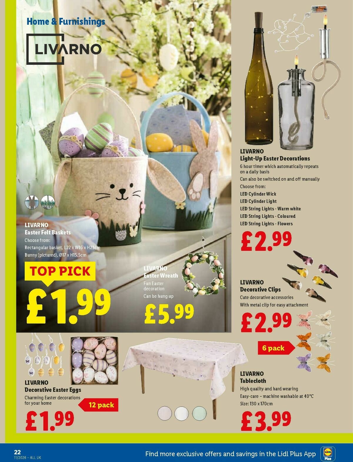 LIDL Wales Offers from 12 March