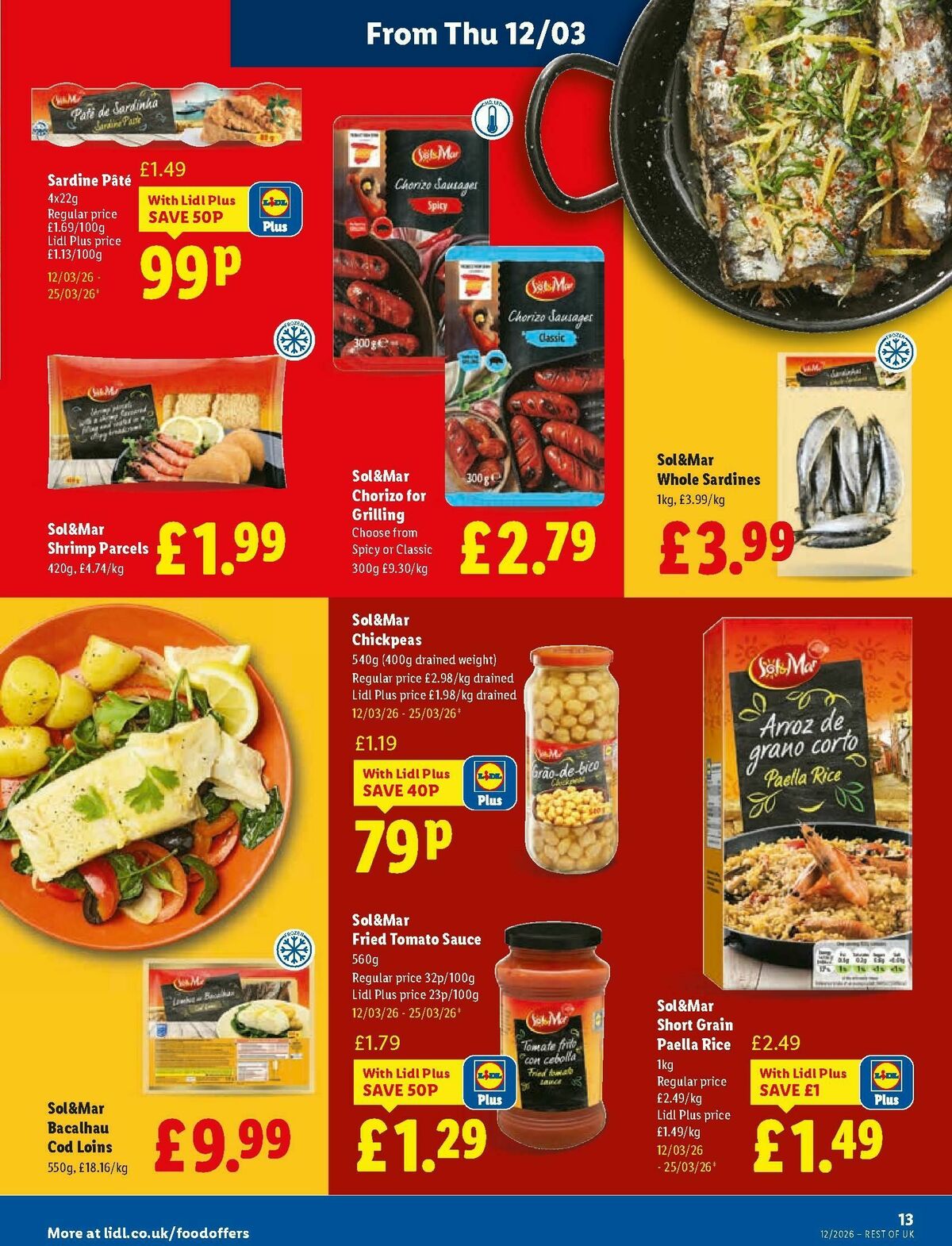LIDL Offers from 19 March