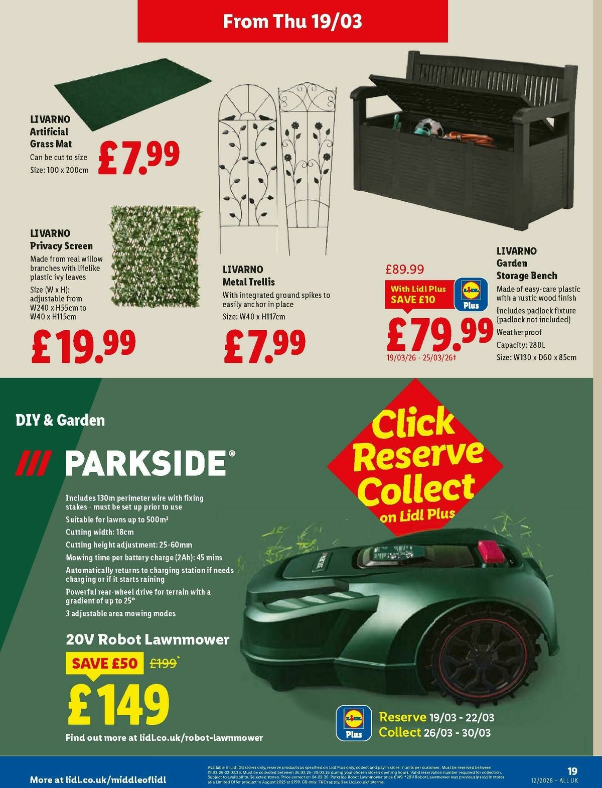 LIDL Scotland Offers from 19 March